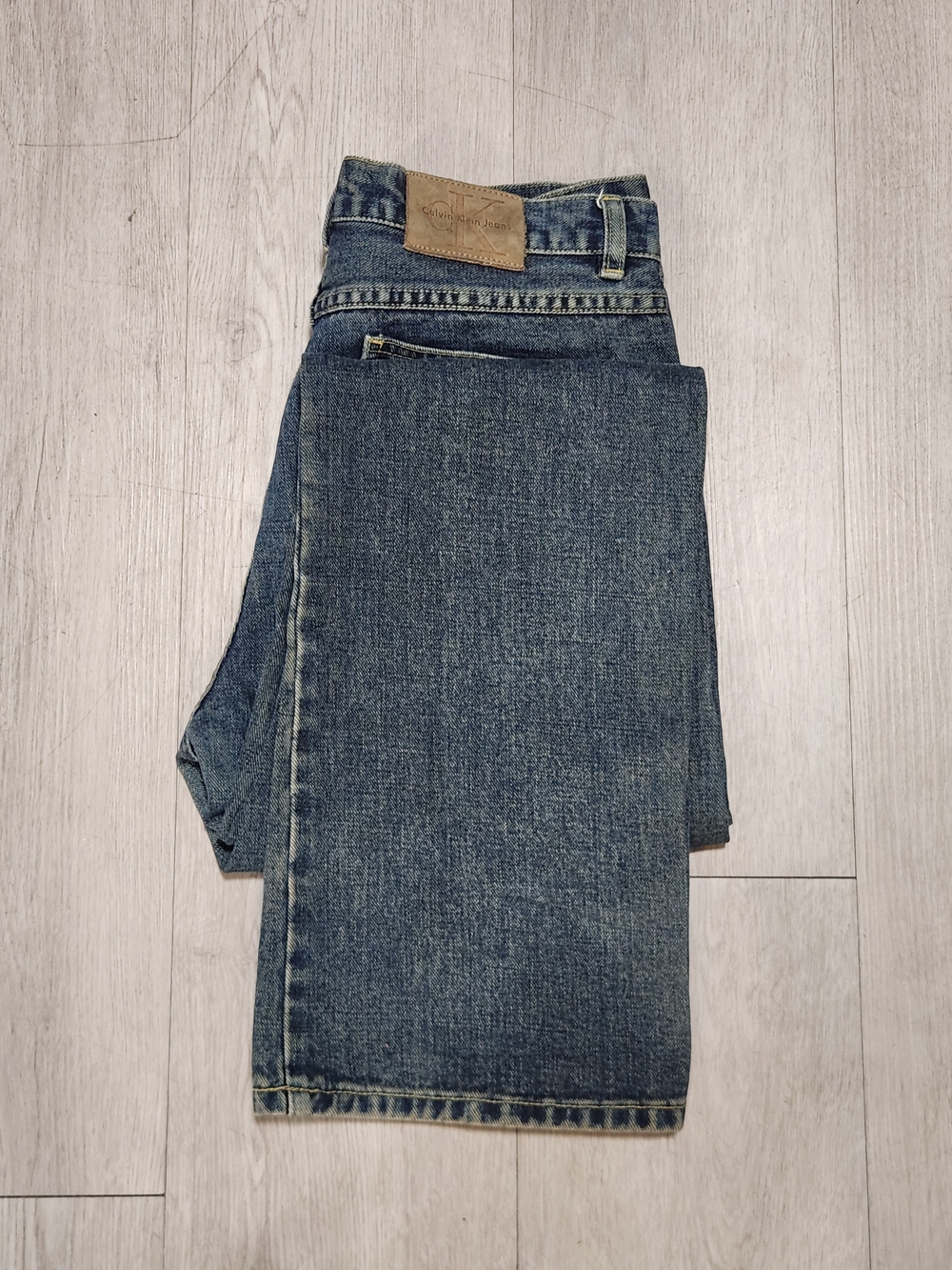 VINTAGE 90s Calvin Klein High Rise Straight Jeans